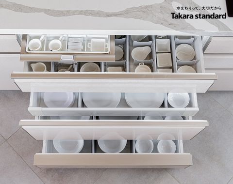 Hệ Tủ Bếp Nhật Bản Cao Cấp Lemure Chữ I Màu LRI - Nhà phố Quận 5