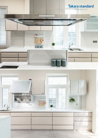 Hệ Tủ Bếp Dòng Lemure Cao Cấp Màu LHI - Biệt Thự Q2