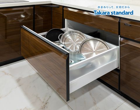 Hệ Tủ Bếp Nhật Bản Lemure Cao Cấp Chữ U - Nhà phố Quận 9