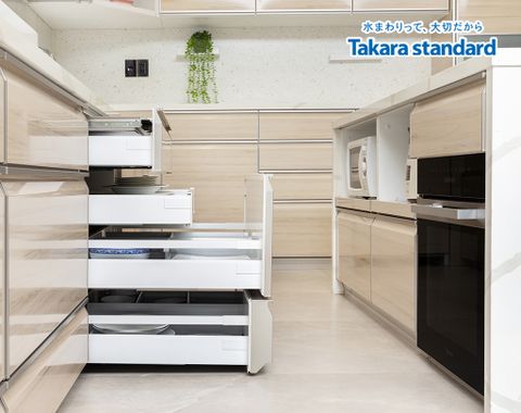 Hệ Tủ Bếp Nhật Bản Lemure Cao Cấp Chữ L - Nhà Phố Thủ Đức