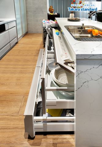 Hệ Tủ Bếp Nhật Bản Lemure Cao Cấp Chữ L - Nhà phố Tân Phú