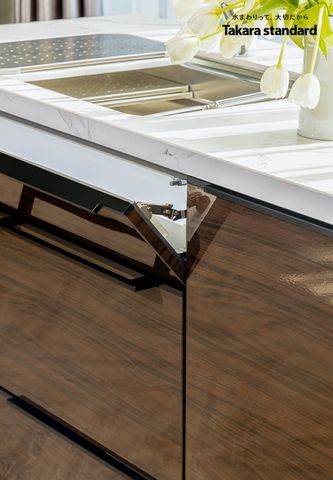 Hệ Tủ Bếp Nhật Bản Cao Cấp Lemure Chữ I Màu LGB - Biệt Thự Phố Đô Thị Sala
