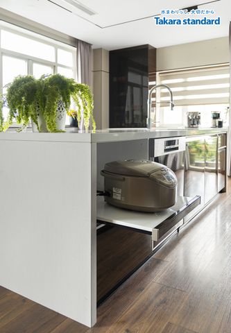 Hệ Tủ Bếp Nhật Bản Lemure Chữ I Cao Cấp - Nhà Phố Hóc Môn