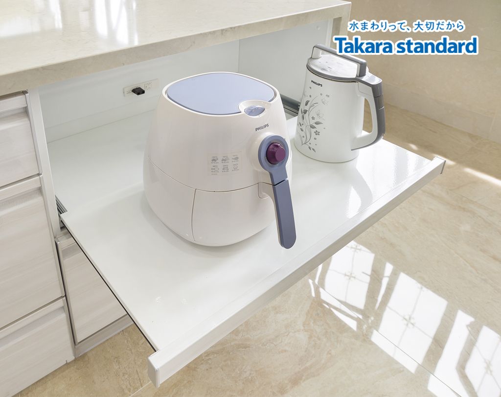 Hệ Tủ Bếp Nhật Bản Treasia Cao Cấp Chữ L - Nhà Phố Quận 6