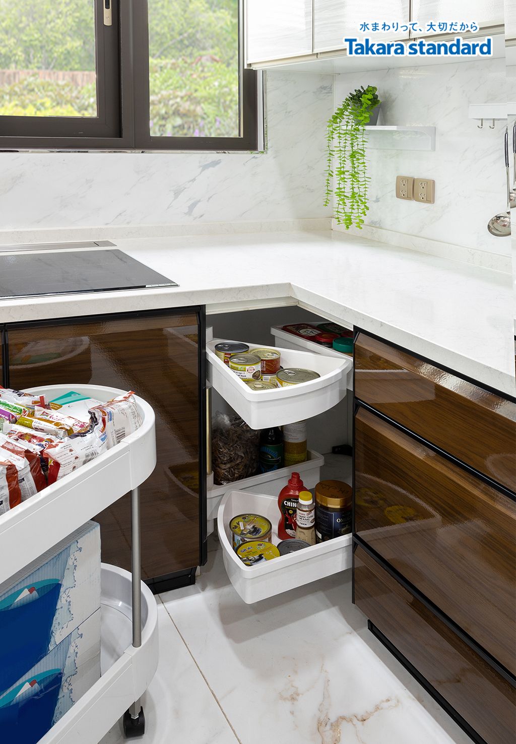 Hệ Tủ Bếp Nhật Bản Lemure Cao Cấp Chữ U - Nhà phố Quận 9