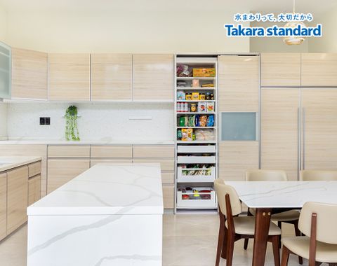 Hệ Tủ Bếp Nhật Bản Lemure Cao Cấp Chữ L - Nhà Phố Thủ Đức