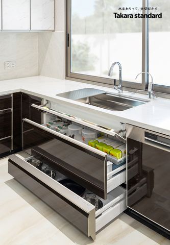 Hệ Tủ Bếp Nhật Bản Cao Cấp Lemure Chữ G - Biệt thự Vinhomes Tân Cảng