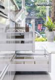  Hệ Tủ Bếp Nhật Bản Cao Cấp Lemure Chữ I Màu LJD - Biệt Thự phố Tây Hồ Tây, Hà Nội 