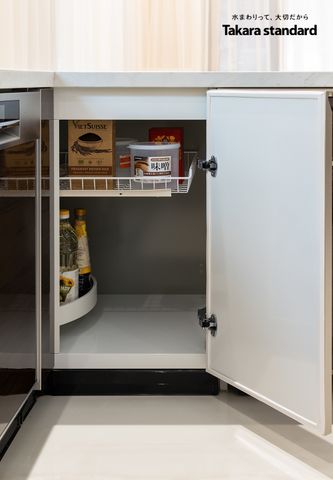 Hệ Tủ Bếp Nhật Bản Cao Cấp Lemure Chữ G - Biệt thự Vinhomes Tân Cảng