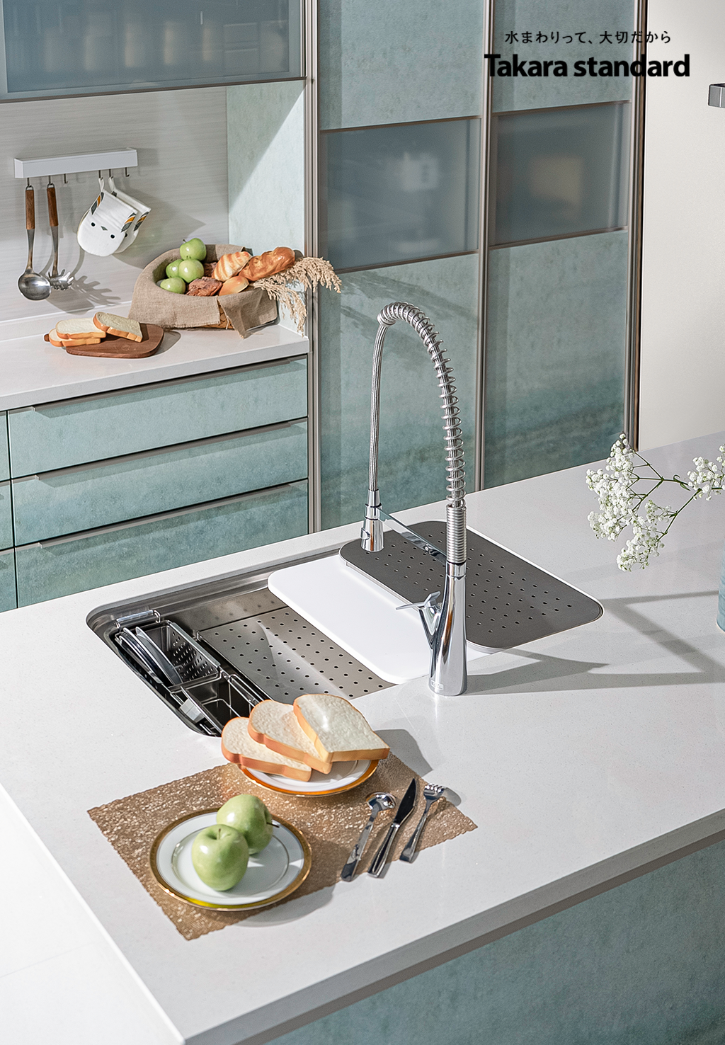 Hệ Tủ Bếp Nhật Bản Cao Cấp Lemure Chữ I Màu L1M - Biệt Thự Phố Quận Ngô Quyền, Hải Phòng