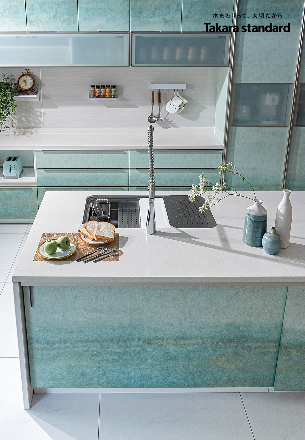 Hệ Tủ Bếp Nhật Bản Cao Cấp Lemure Chữ I Màu L1M - Biệt Thự Phố Quận Ngô Quyền, Hải Phòng