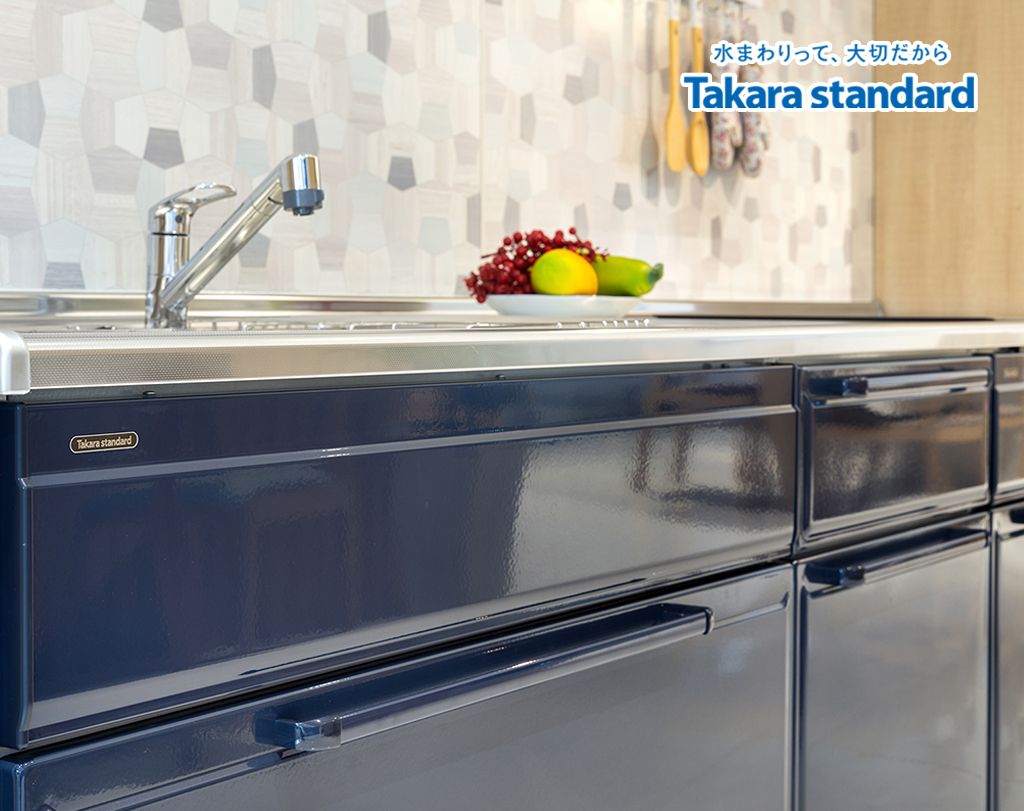 Hệ Tủ Bếp Nhật Bản Cao Cấp Edel Chữ I Màu ESN - Showroom Vạn Phúc
