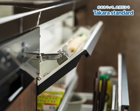 Hệ Tủ Bếp Nhật Bản Cao Cấp Lemure Chữ L Màu LRAB - Showroom Vạn Phúc
