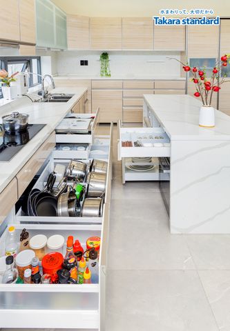 Hệ Tủ Bếp Nhật Bản Lemure Cao Cấp Chữ L - Nhà Phố Thủ Đức