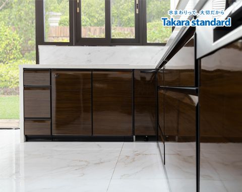Hệ Tủ Bếp Nhật Bản Lemure Cao Cấp Chữ U - Nhà phố Quận 9