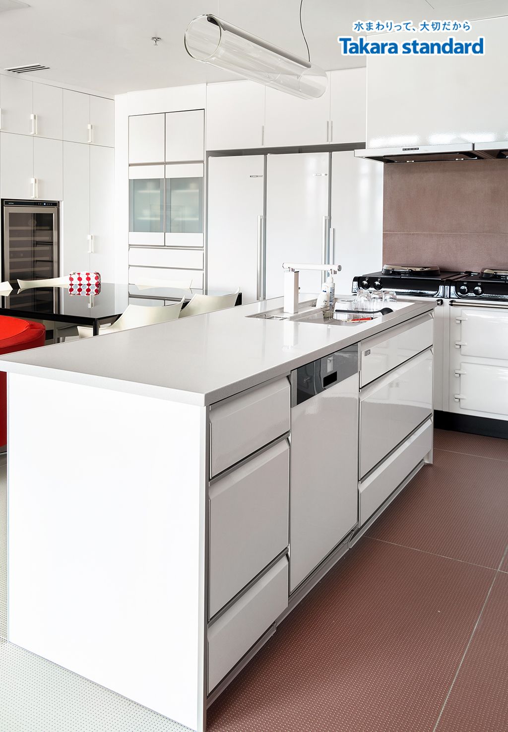 Hệ Tủ Bếp Nhật Bản Lemure Cao Cấp Chữ L - Vinhomes Central Park