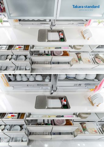 Hệ Tủ Bếp Lemure Cao Cấp Màu LXW - Nhà phố Quận Gò Vấp