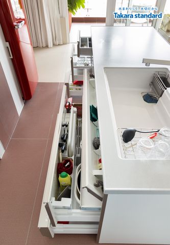 Hệ Tủ Bếp Nhật Bản Lemure Cao Cấp Chữ L - Vinhomes Central Park