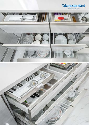 Hệ Tủ Bếp Lemure Cao Cấp Màu LXW - Nhà phố Quận Gò Vấp