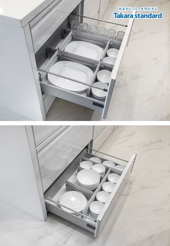 Hệ Tủ Bếp Treasia Cao Cấp Màu VWW - Căn Hộ Midtown Phú Mỹ Hưng Q7