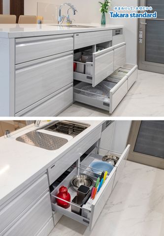 Hệ Tủ Bếp Treasia Cao Cấp Màu VWW - Căn Hộ Midtown Phú Mỹ Hưng Q7