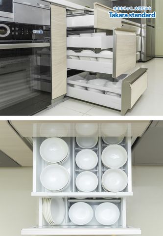Hệ Tủ Bếp Lemure Cao Cấp Màu LHI - Căn hộ Duplex Phú Hoàng Anh