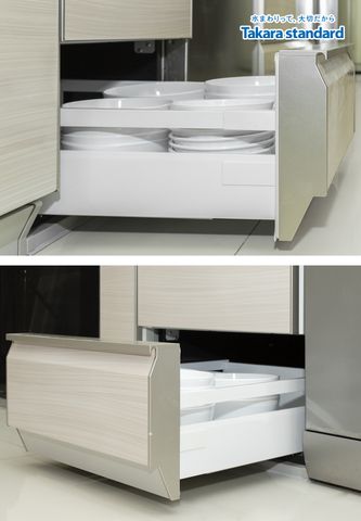 Hệ Tủ Bếp Lemure Cao Cấp Màu LHI - Căn hộ Duplex Phú Hoàng Anh