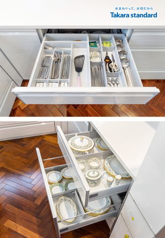 Hệ Tủ Bếp Nhật Bản Treasia Chữ L Cao Cấp - Nhà Phố Quận 10