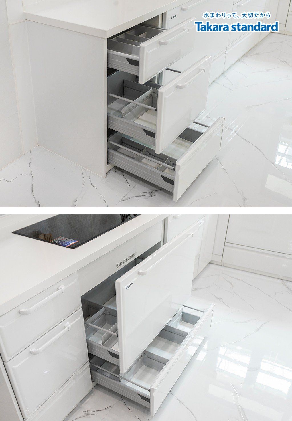 Nhà Phố Gò Vấp - Tủ Bếp Edel màu ESW