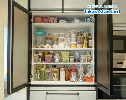 Hệ Tủ Bếp Chữ I Dòng Treasia Cao Cấp Màu VTW - Căn Hộ Riviera Point Q.7