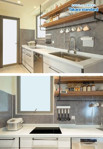 Hệ Tủ Bếp Chữ I Dòng Treasia Cao Cấp Màu VTW - Căn Hộ Riviera Point Q.7
