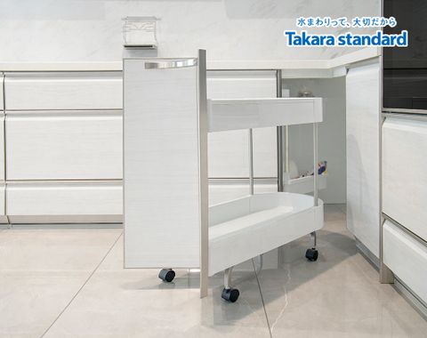Hệ Tủ Bếp Lemure Chữ L Cao Cấp Màu LXW - Nhà Phố Quận 3