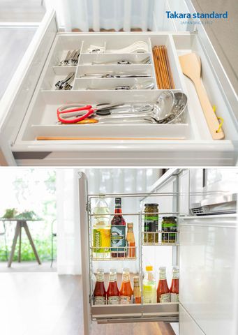 Tủ Bếp Treasia Chữ I Màu VFW - Showroom Điện Biên Phủ