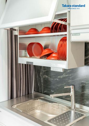 Tủ Bếp Treasia Chữ I Màu VFW - Showroom Điện Biên Phủ