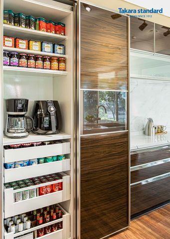 Hệ Tủ Bếp Lemure Cao Cấp Màu LGB - Showroom Điện Biên Phủ