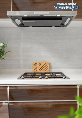 Hệ Tủ Bếp Lemure Cao Cấp Màu LGU - Biệt thự Q. Bình Thạnh