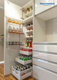  Hệ Tủ Bếp Lemure Cao Cấp Màu LXW - Showroom Takara standard 