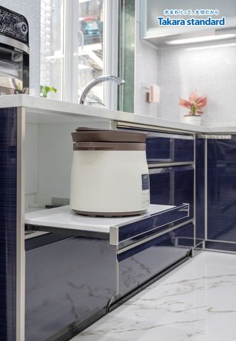 Hệ Tủ Bếp Lemure Chữ U Cao Cấp Màu LUN - Nhà Phố Q.Gò Vấp