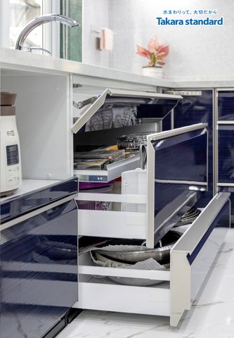 Hệ Tủ Bếp Lemure Chữ U Cao Cấp Màu LUN - Nhà Phố Q.Gò Vấp