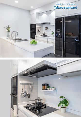 Hệ Tủ Bếp Treasia Cao Cấp Màu VWW - Căn Hộ Midtown Phú Mỹ Hưng Q7