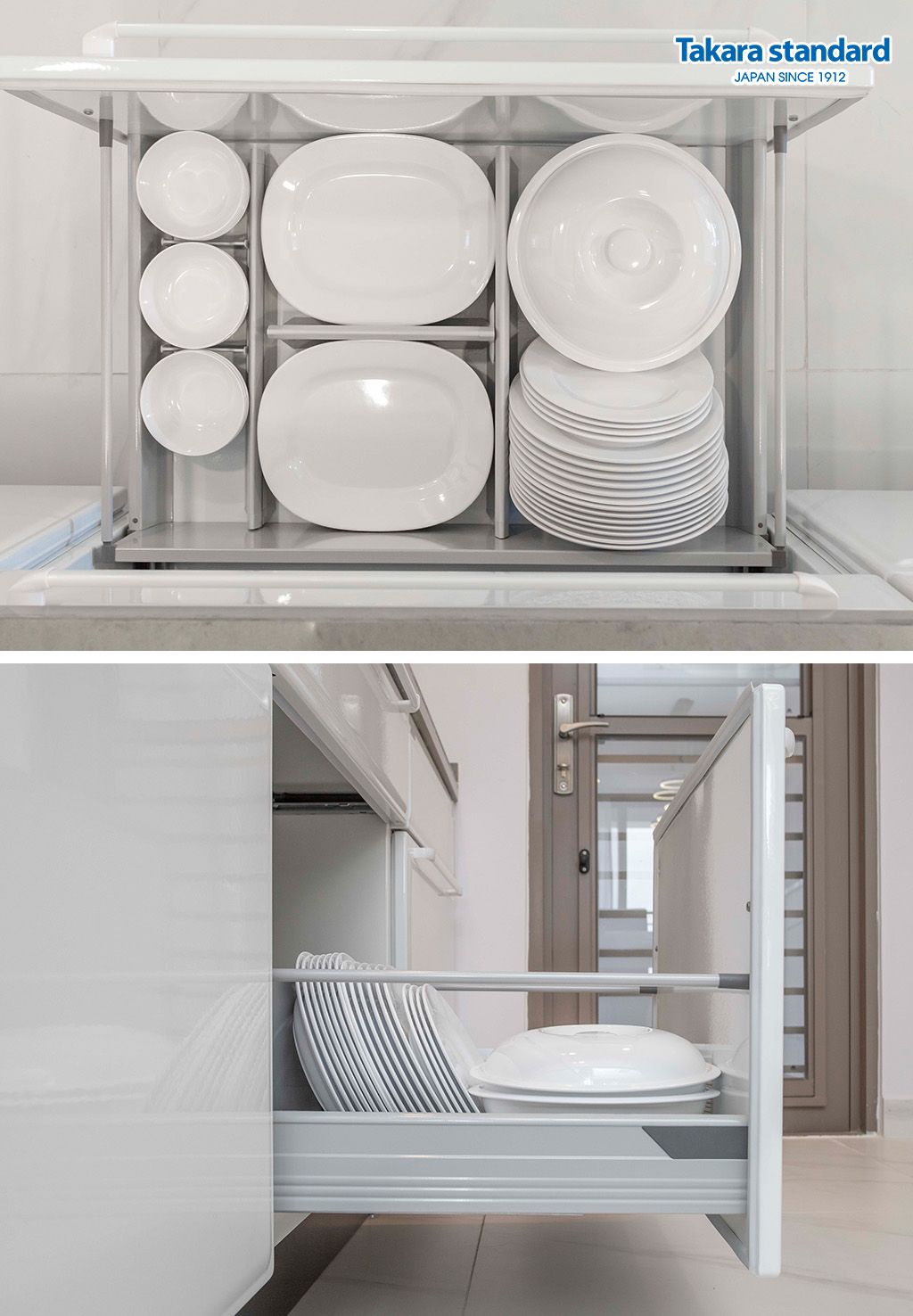 Hệ Tủ Bếp Cao Cấp Dòng Edel Chữ I Màu ESW - Căn Hộ Nam Sài Gòn Residences