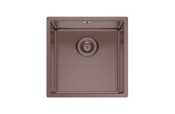CHẬU RỬA CHÉN 1 NGĂN PYRAMIS ASTRIS COLORA 1B – COPPER