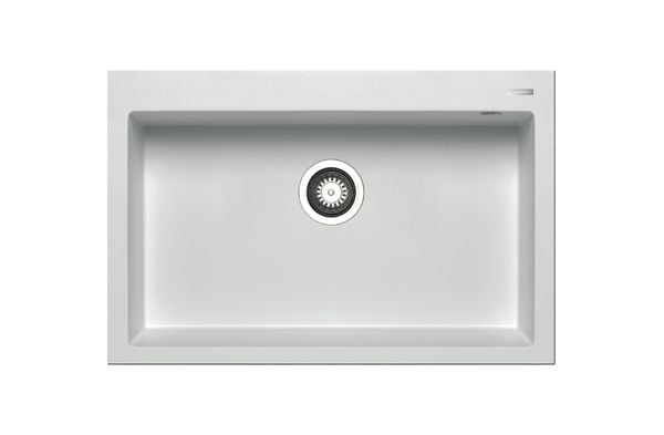 CHẬU RỬA CHÉN 1 NGĂN PYRAMIS ISTROS 1B SNOW