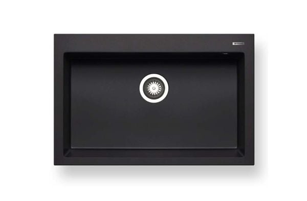 CHẬU RỬA CHÉN 1 NGĂN PYRAMIS ISTROS 1B IRON CARBON