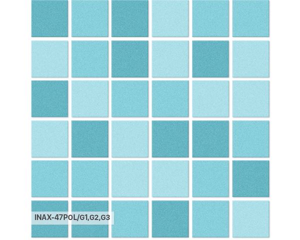 GẠCH INAX - GẠCH HỒ BƠI 47 GREEN (POL 47 GREEN)