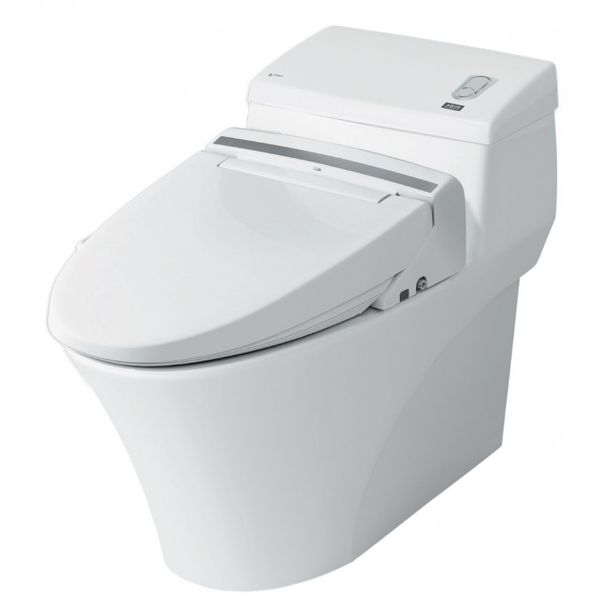 Bàn Cầu 1 Khối Nắp Rửa Điện Tử INAX - AC-1008R/CW-KB22AVN