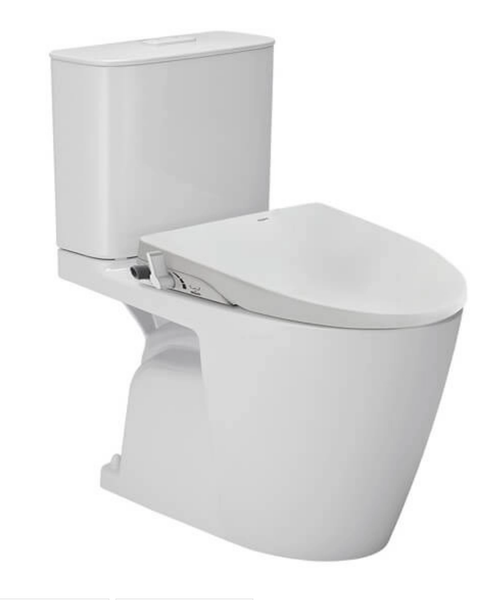 BÀN CẦU 2 KHỐI INAX KÈM NẮP RỬA CƠ - C-514A+CW-S32VN-1
