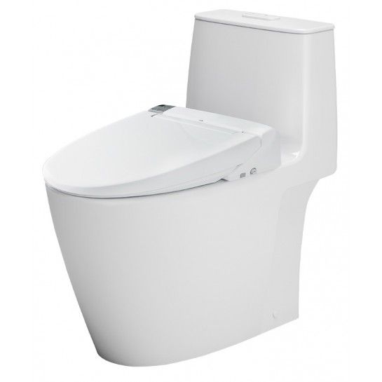 BÀN CẦU 1 KHỐI KÈM NẮP RỬA ĐIỆN TỬ INAX - AC-902+CW-KA22AVN