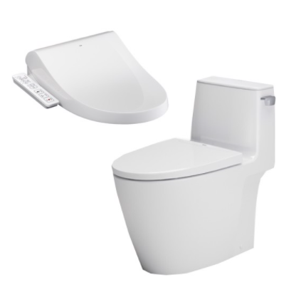 Bàn Cầu 1 khối kết hợp nắp rửa điện tử INAX - AC-912/CW-H18VN