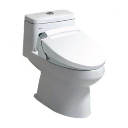 Bàn Cầu 1 Khối Kèm Nắp Rửa Điện Tử INAX - AC-939+CW-KA22AVN